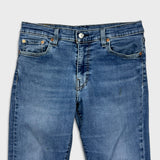 Levi's 511 Jeans Mens 33x30 Blue Slim Fit Mid Rise Medium Wash Faded Denim Pants