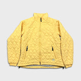 Nike Sportswear ACG Jacket Mens Small Yellow Swoosh Level 3 Outer Layer Quilted