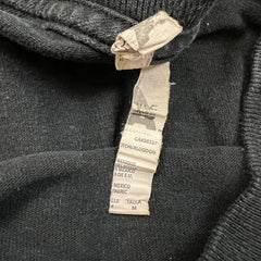 Led Zeppelin T Shirt Mens Medium Black Sun Faded Distressed Band Tee