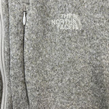 The North Face Fleece Mens XL Gray Full Zip Outdoor Jacket
