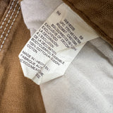 Dickies Pants Mens 28x32 Beige Straight Leg Faded Hammer Loop Canvas Workwear