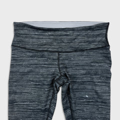 Lululemon Wunder Under Pants III Womens Size 8 Gray Mid Rise Yoga Leggings Tights