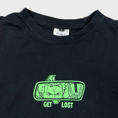 2022 Kuruu One Piece T Shirt Mens XL Black Missing Zoro Anime Graphic Tee