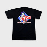 Vintage Y2K ATI Radeon Graphics T Shirt Mens Medium Black Promo Distressed Tee