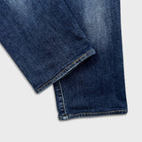 Levi's 502 Jeans Mens 34x32 Blue Regular Taper Fit Dark Wash Stretch Denim Pants