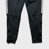 Adidas Track Pants Mens Medium Black Essentials 3 Stripe Training Athletic Jogger