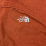 The North Face Fleece Mens Medium Orange Windwall Full Zip Jacket