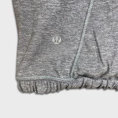 Lululemon Pace Pusher 1/2 Zip Womens Size 8 Gray Athletic Yoga Track Top