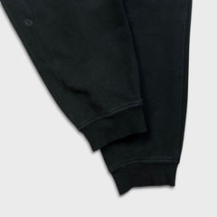 Lululemon Scuba Relaxed High-Rise Jogger Womens Size 8 Black Terry Sweatpants