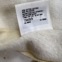 Vintage 90s Yale Bulldogs University Sweatshirt Mens XL White USA Crewneck