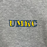 Vintage Y2K UMKC Kangaroos Long Sleeve Shirt Mens XL Gray College NCAA Tee