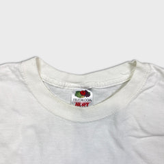Vintage Y2K New York City T Shirt Mens XL White Fruit of The Loom Short Sleeve Tee