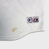 Vintage Y2K Majestic Vernon Wells Toronto Blue Jays Jersey Mens 2XL White MLB Baseball