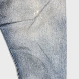 Levi's 501 Jeans Mens 31x32 Blue Original Fit Straight Distressed Denim Pants