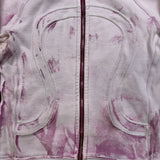 Lululemon Scuba Hoodie Womens Size 8 Pink Special Edition Full Zip Hooded Sweater
