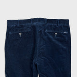 Polo Ralph Lauren Pants Mens 32x34 Blue Slim Fit Corduroy Preppy Trousers