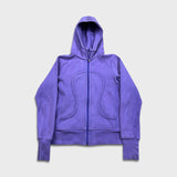 Lululemon Scuba Hoodie Womens Size 6 Purple Full Zip Sports Hooded Sweater