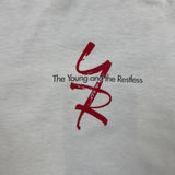 Vintage 1992 The Young and the Restless T Shirt Mens XL White USA Faded Tee