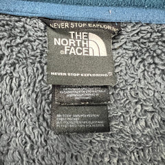 The North Face Fleece Mens Medium Blue Outdoor Full Zip Jacket
