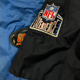 Vintage 90s Pro Player New York Giants Jacket Mens Large Blue Full Zip NFL Football Coat