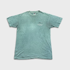 Vintage 90s Acer Aspire PC T Shirt Mens Large Green Oneita Single Stitch Promo Tee