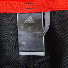 Adidas Track Pants Mens Large Black Climalite 3 Stripe Athletic Training