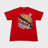 2016 Fall Classic NASCAR Racing T Shirt Mens Large Red Double Sided Graphic Tee