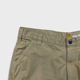 Carhartt Force Shorts Mens Size 38 Beige Relaxed Fit Ripstop Cargo Workwear
