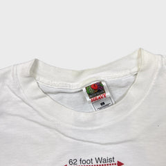 Vintage 2001 Levi Strauss Canada T Shirt Mens XL White Biggest Jeans Promo Tee