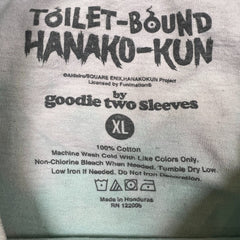 Goodie Two Sleeves T Shirt Mens XL White Toilet Bound Hanako Kun Anime Tee