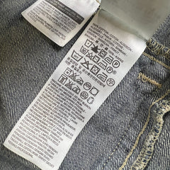 Levi's Type 3 Jean Jacket Mens Medium Blue Dark Wash Denim Western Trucker