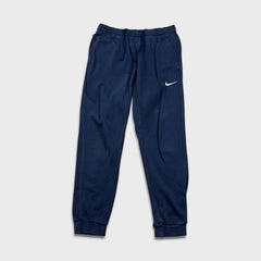 Nike Sportswear Sweatpants Mens Large Blue Swoosh Taper Leg Faded Jogger