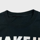 Wiz Khalifa T Shirt Mens Small Black Wake Up Drunk Graphic Short Sleeve Rap Tee