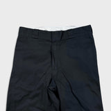 Dickies Pants Mens 32x32 Black Loose Fit Double Knee Workwear Baggy Trouser