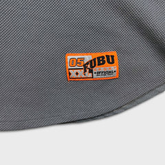 Vintage 90s FUBU Sports Baseball Jersey Mens XL Gray The Collection Spellout