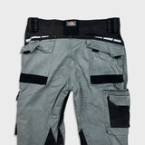 Dickies GDT Premium Cargo Workwear Pants Mens 30x28 Gray Utility Trousers