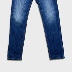 Diesel Industry Jeans Mens 34x33 Blue Medium Wash Stretch Slim Straight Denim Pants