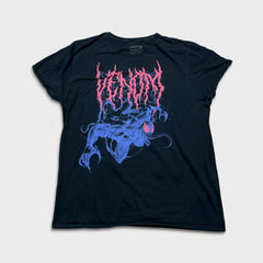 2018 Venom T Shirt Mens XL Black Marvel Comics Graphic Short Sleeve Tee