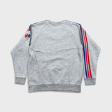 Adidas Originals Grey adiColor 3D Trefoil Sweatshirt Mens Medium Gray Crewneck