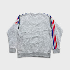 Adidas Originals Grey adiColor 3D Trefoil Sweatshirt Mens Medium Gray Crewneck