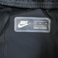 Nike Sportswear Track Pants Mens Medium Black Dri-Fit Woven Swoosh Athletic Jogger