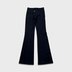 Lululemon Groove Pant Womens Size 4 Long Black Flare Leg Relaxed Yoga Leggings
