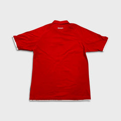 Vintage 90s Ferrari Polo Shirt Mens XL Red Scuderia Embroidered Short Sleeve Racing