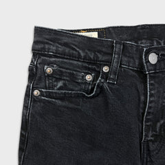Levi's 511 Jeans Mens 28x30 Black Slim Fit Mid Rise Dark Wash Stretch Denim Pants