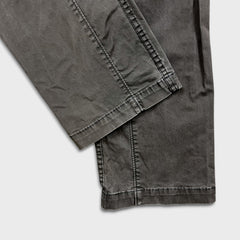 G-Star Raw Pants Mens 32x32 Gray Rovic Zip Straight Faded Wash Cargo Utility Trouser