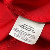 Nike Sportswear N98 Tribute Tack Top Mens Large Red Full Zip Sweatshirt