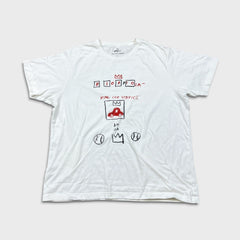 Uniqlo x SPRZY x Jean Michael Basquiat King Car Service Tee Mens 2XL White