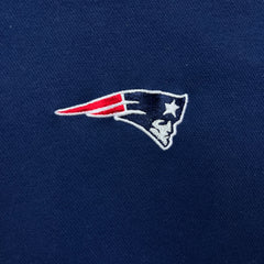 Vintage Y2K Reebok New England Patriots Shirt Mens Large Blue Football NFL Short Sleeve Button Up