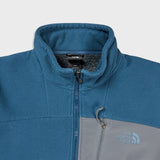 The North Face Fleece Mens Medium Blue Outdoor Full Zip Jacket