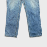 Vintage 90s Levi's 619 Jeans Mens 38x32 Orange Tab Light Wash Relaxed Denim Pants